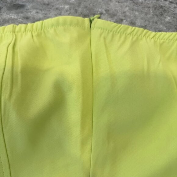 Never Worn Lime Green Mini Dress - Picture 6 of 6
